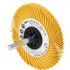 3M 62968 BB-ZS Radiálna štetka so štetinami na stopke, Scotch-Brite, žltá, P80+, 75 mm