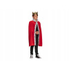 Kostým pre chlapca- Boland King Coat Junior 90 cm plyšový bordeaux (Kostýmy Thor Mask Hammer 122/128)