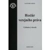 Heslár verejného práva výkladový slovník - Jozef Králik a kolektív