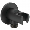 Ideal Standard Idealrain Držiak sprchy s prípojkou, čierna BC807XG