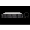 QNAP™ TL-R1200C-RP, 12-bay NAS JBOD storage enclosure 2U redundant