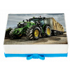 JEDLÝ OBRÁZOK NA TORTU A4 3 TRAKTOR STROJE TRAKTOR auta
