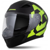 přilba Orbit Grind, CASSIDA (černá matná/žlutá fluo, vel. L)