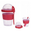 ADH Pohár na jogurt+lyžička 600 ml