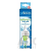 Dr.BROWN´S DOJČENSKÁ FĽAŠA OPTIONS+ 120 ml Narrow, 0M+, anti-colic, plastová, biela (so silikónovým cumľom level-1) 1x1 ks