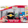 Jazwares Pokémon Surprise Attack Game Togetic with Luxury Ball vs. Bulbasaur with Great Ball