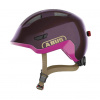 ABUS Detská cyklistická prilba Smiley 3.0 ACE LED royal purple 2026 M