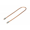 Brzdová hadica dĺžka 600 mm PRZEWODY HAMULCOWE/BRAKE CABLES