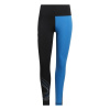 adidas 7/8 Tights Womens Black/Brblue 10 (S)