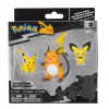 Pokémon Set figúrok Pichu Pikachu Raichu - 3 figúrky