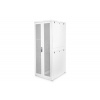 DIGITUS Serverový stojan 42U, Unique Series, dveře z perforované oceli 2050x800x1000 mm, barva šedá (RAL 7035)