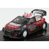 Citroen C3 WRC Abu Dhabi N°10 Rally Finland 2018 M.Ostberg - T.Eriksen 1:43 IXO Models červená sivá