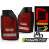 LED PÁS ZADNÉ SVETLÁ ČERVENO BIELE SEQ pre VW T5 04.03-09