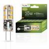 LED žiarovka G4 kapsula 2W = 20W 200lm 3000K teplá biela 360° 12V Lumiled