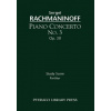 Piano Concerto No.3, Op.30 (Sergei Rachmaninoff)(Brožovaná)