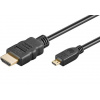 PremiumCord Kabel HDMI A - HDMI micro D, 1m kphdmad1