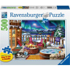 RAVENSBURGER Puzzle Polárna žiara XXL 500 dielikov