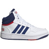 ADIDAS-Hoops 3.0 Mid cloud white/victory blue/better scarlet Biela 36