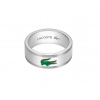 Lacoste Oceľový prsteň pre mužov Arthor 2040495