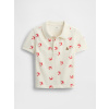GAP Baby polo tričko Pique Biela 12-18M Biela Biela