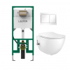 Laufen Remo - set - WC + bidet Ineolink Compact 9 cm