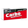 Carbo medicinalis 300mg aktívne uhlie 20 tabliet
