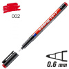 Popisovač Edding 141 F - permanentní, 0.6 mm červený