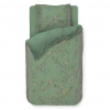 Pip Studio Posteľná bielizeň pre jedno lôžko BUSTANI 140 x 200 cm, zelená, bavlnený perkál