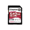 Kingston Technology Canvas React Plus 512 GB SDXC UHS-II Trieda 10 (SDR2V6/512GB)