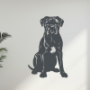dřevo života Drevená dekorácia s motívom Cane Corso Rozmery - cm: 39x60, Zvoľte farbu dekoru: Antracitová