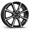 Alu disk DEZENT TN dark 6x15, 4x108, 65.1, ET32 Black/polished