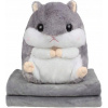 Prikrývka na posteľ - Prikrývka škrečka 3in1 Cuddly toaleta Polyester 50 x 30 cm (Prikrývka škrečka 3in1 Cuddly toaleta prikrývky)