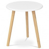 Konferenčný stolík 40x40cm, mdf, biela, AF-1142 WT Farba: Biela