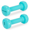 Spokey 2x 1 kg vinylové činky 2 ks. (Záleže činky činky vinylové súpravy 2x1 kg)