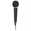 NEDIS kabelový mikrofon/ Kardioid/ pevný kabel 5m/ 80 Hz - 12 kHz/ 600 Ohm/ -75 dB/ jack 6.35 mm/ vypínač/ ABS/ černý (MPWD01BK)