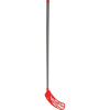Teddies Hokejka florbalová pre ľavákov 115 cm červená