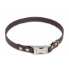 Firedog BioThane obojok Clip 19 mm 35 cm tmavohnedý