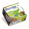 MONGE Fruits Adult Tuna/Kiwi 80g tuniakové kúsky s kiwi pre dospelé mačky