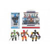 Robot bojovník plast 12cm 6 druhů v krabičce 9x15,5x4,5cm 12ks v boxu