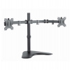 CONNECT IT TwinArm stolní držák na 2 monitory, s podstavcem, ČERNÝ (CMF-3204-BK)