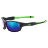UVEX slnečné okuliare Sport Style 215 black mat green / mirror green