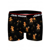 Pánske boxerky John Frank JFBD47-CH-GINGER Farba: Čierna, Veľkosť: XL