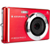 AgfaPhoto DC5200 digitálny fotoaparát 21 Megapixel červená, strieborná; DC5200-R - AgfaPhoto Compact DC 5200