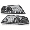 ŠKODA OCTAVIA 04-08 - predné chrom svetlá s LED svietením pre xenon