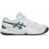 Juniorská obuv Asics Gel-Dedicate 8 GS - white/ironclad - Biely (36)