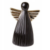 Čierny a zlatý keramický anjel (Čierny a zlatý keramický anjel)