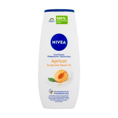 Nivea Apricot & Apricot Seed Oil krémový sprchovací gél s marhuľou 250 ml pre ženy