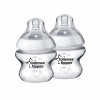 Kojenecká láhev Tommee Tippee C2N, 2ks 150ml, 0+m