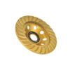 GEKO H00123 Kotouč diamantový hrnkový brusný turbo, 125x5x22,23mm