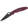 Spyderco Police 4 Burgundy Sprint Run